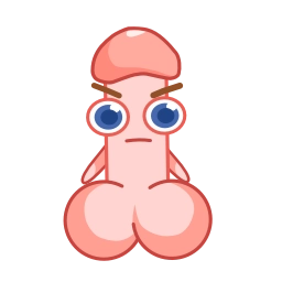 Telegram sticker 😡 test pisya