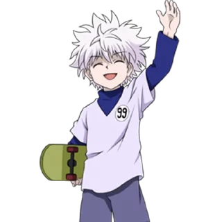 Telegram sticker 🖐 Hunter x Hunter @Nekostickerss
