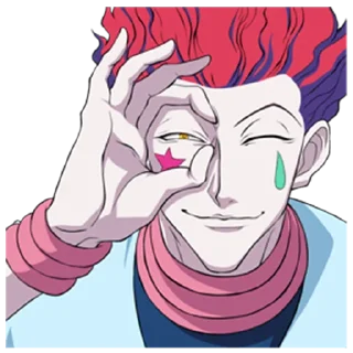 Telegram sticker 😉 Hunter x Hunter @Nekostickerss