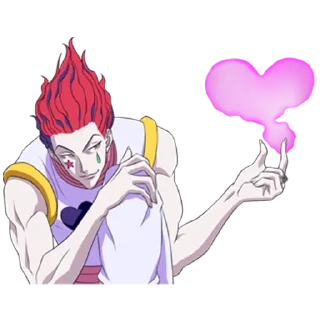 Telegram sticker 💜 Hunter x Hunter @Nekostickerss