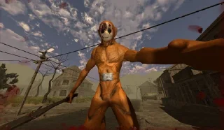 Telegram sticker ⭐️ Slendytubbies Crazy • @sticbot