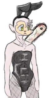 Telegram sticker ⭐️ Slendytubbies Crazy • @sticbot