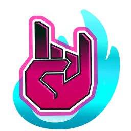 Sticker 🤘 Фуксиана-2. Больше на @emoji_gray