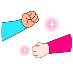 Sticker 🤝 Фуксиана-2. Больше на @emoji_gray