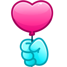 Sticker ❤️ Фуксиана-2. Больше на @emoji_gray