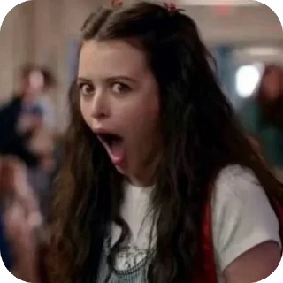 Telegram sticker 🫥 headwoman