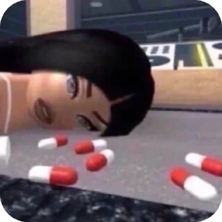 Telegram sticker 🫥 headwoman