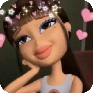 Telegram sticker 🫥 headwoman