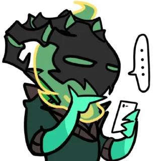 Telegram sticker 🧐 ♡ Трешик ♡ | League of Legends