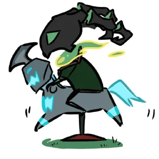 Telegram sticker 🐎 ♡ Трешик ♡ | League of Legends
