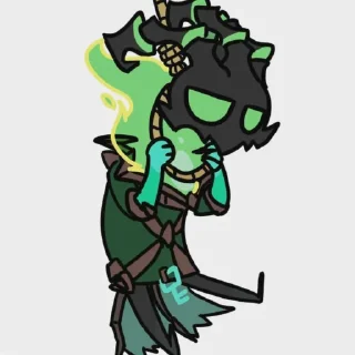Video sticker 💀 ♡ Трешик ♡ | League of Legends