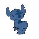 Telegram sticker 🍑 Stitch ¦ @figurinhasWa