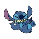 Telegram sticker 😂 Stitch ¦ @figurinhasWa