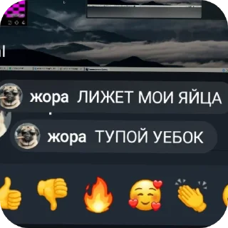 Video sticker 👎 ОПЕРА ХУЕСОС