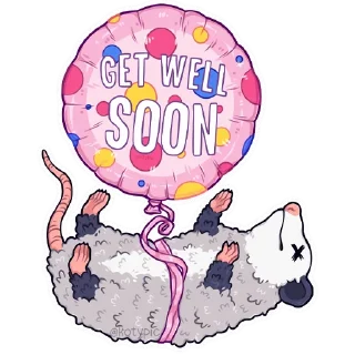 Telegram sticker 🎈 awesomepossum (@kotypic)