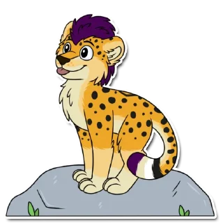 Video sticker 🧗‍♂ Cheeka 2