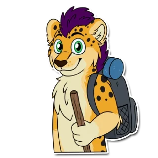 Telegram sticker 🏇 Cheeka 2