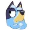 Sticker 😒 Bluey @BlueyRUfd