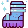 Sticker 👞 Candy style @cute_enot_art