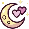 Sticker 🌜 Candy style @cute_enot_art