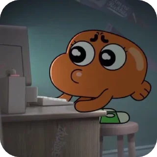 Video sticker 🫥 Gumball :: @fStikBot