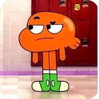Sticker 🫥 Gumball :: @fStikBot