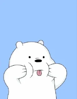 Telegram sticker ⭐️ Urso Bernard (DUDU💙) • @sticbot