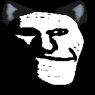 Telegram sticker 🧠 TrollFace ¦ @figurinhasWa