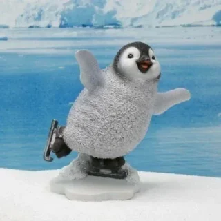 Telegram sticker 🐧 Cute penguin  @StickersPackRobot