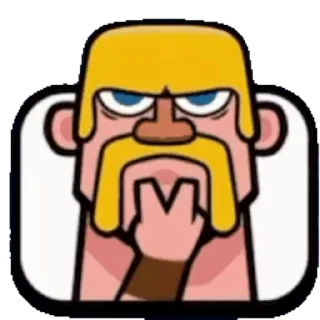 Video sticker 🤨 Clash Royale emotes - @royal_HSUM