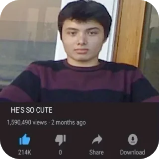 Телеграм стикер 😎 elliot rodger :: @fStikBot
