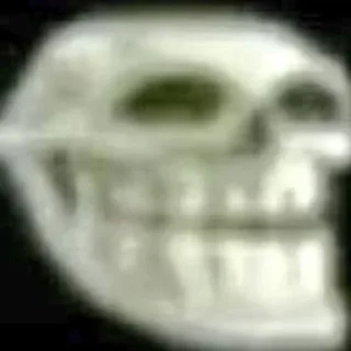 Telegram sticker 💀 Скелееб