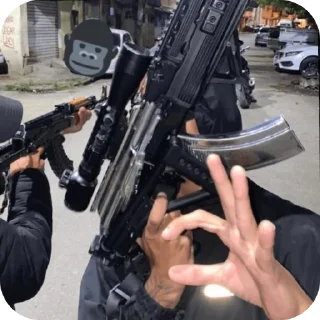 Sticker 👍 faz o 3 @espdafavela