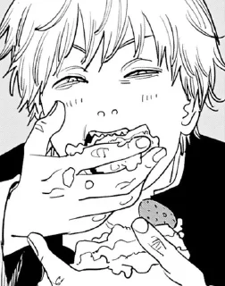 Telegram sticker 😋 Человек-Мотопила 2 by juchara333:: @fStikBot