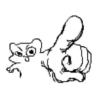 Telegram sticker ☝️ Ня