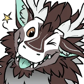 Video sticker 😉 Chip the Crocodeer