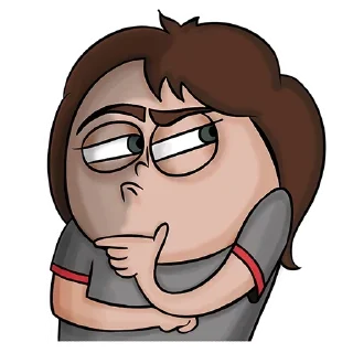 Telegram sticker 🤔 Альфа Стикеры @ckladstikerov7