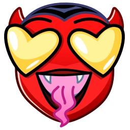 Telegram sticker 😍 Deviless Emoji - @TgSticker