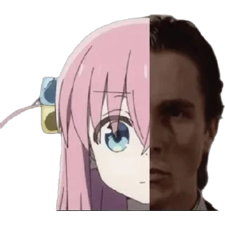 Телеграм стикер 💀 Bocchi the nigga