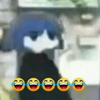 Sticker 😂 Bocchi the nigga