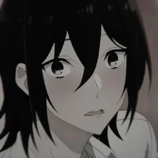 Telegram sticker 😳 Izumi miyamura :: @fStikBot