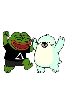 Telegram sticker 🥳 pepeX