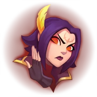 Sticker 😑 Wild rift emote [@Llorisi]