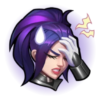 Telegram sticker 👄 Wild rift emote [@Llorisi]