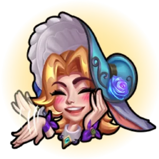 Telegram sticker 👄 Wild rift emote [@Llorisi]