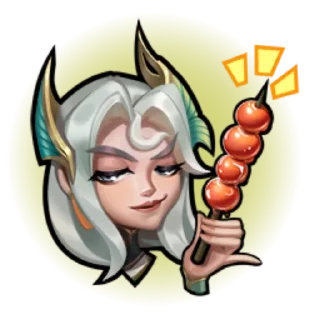 Video sticker 🥱 Wild rift emote [@Llorisi]