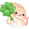 Sticker ☘ Крошка Обнимышка @TgEmojis