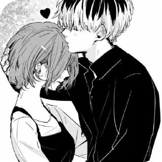 Telegram sticker ❤ Me and Roanne