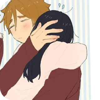 Telegram sticker ❤ Me and Roanne