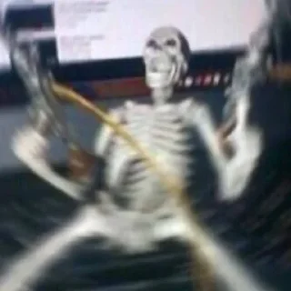 Video sticker 🔫 Skeletons Top